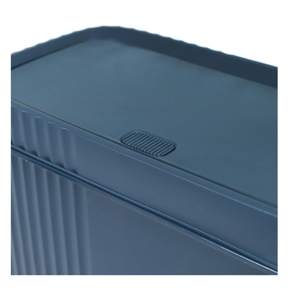 ถังขยะเหลี่ยมฝากด ACCO CLOUD 11 ลิตร สีน้ำเงิน