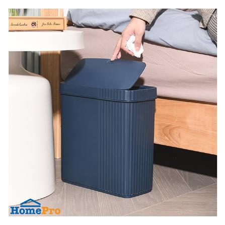 ถังขยะเหลี่ยมฝากด ACCO CLOUD 11 ลิตร สีน้ำเงิน_5