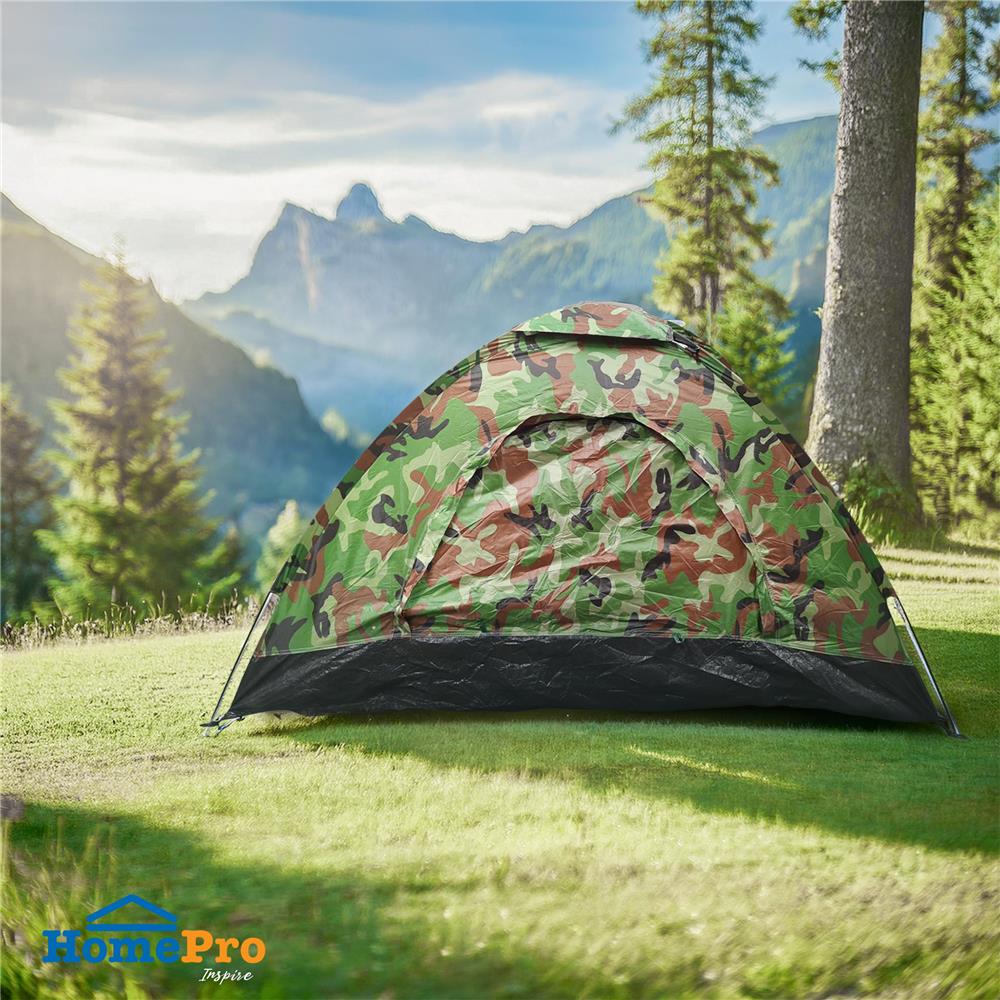 เต็นท์เดินป่า 2 คน ME LIVING ลายทหาร