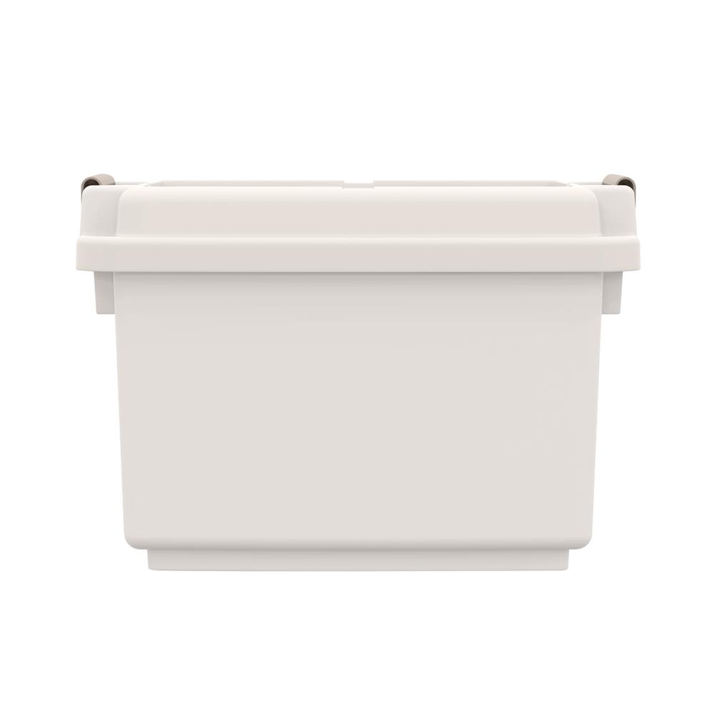 กล่องเก็บของ STACKO CIRCULAR PLUS 70 ลิตร 45.9x46.8x45.7 ซม. สีเทา