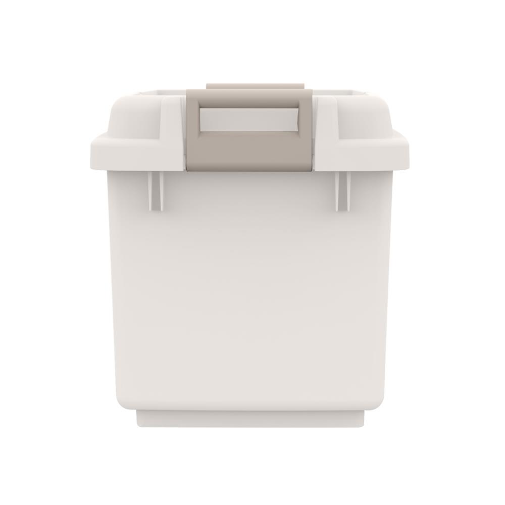 กล่องเก็บของ STACKO CIRCULAR PLUS 70 ลิตร 45.9x46.8x45.7 ซม. สีเทา