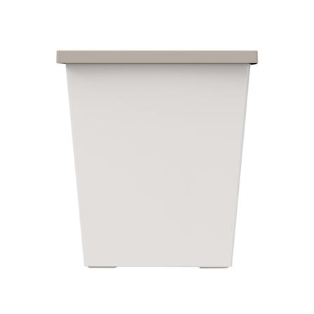 ถังขยะเหลี่ยมฝาสวิง ACCO CIRCULAR 20 ลิตร สีเทา_1