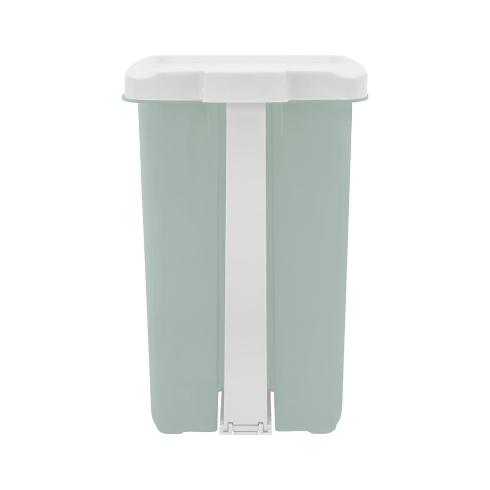 ถังขยะเหยียบเหลี่ยม ACCO CIRCULAR 10 ลิตร สีเขียว