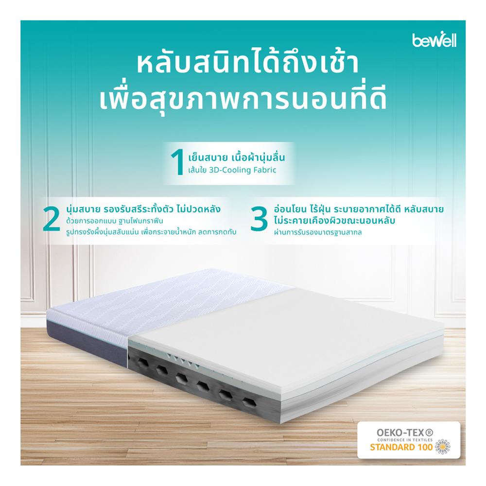 ที่นอน 6 ฟุต BEWELL REPOSE