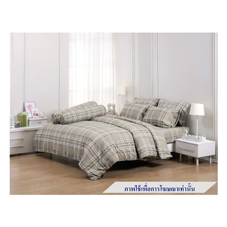 ชุดผ้าปูที่นอน 5 ฟุต 5 ชิ้น FOUNTAIN PRINTED 70107-FT081_0