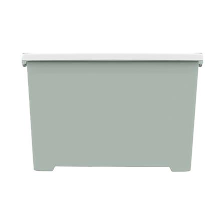 กล่องเก็บของ STACKO CIRCULAR 70 ลิตร 42X63X36.5 ซม. สีขาว/เขียว_1