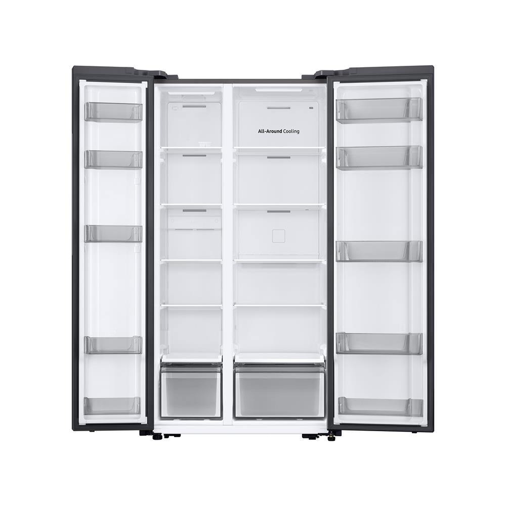 ตู้เย็น SIDE BY SIDE SAMSUNG RS57DG4000M9ST 20.6 คิว สีเงิน