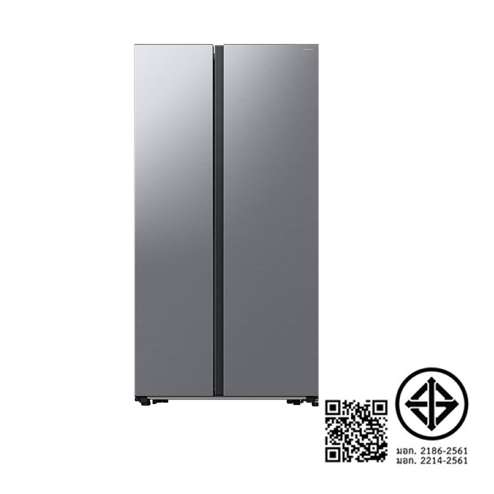 ตู้เย็น SIDE BY SIDE SAMSUNG RS57DG4000M9ST 20.6 คิว สีเงิน