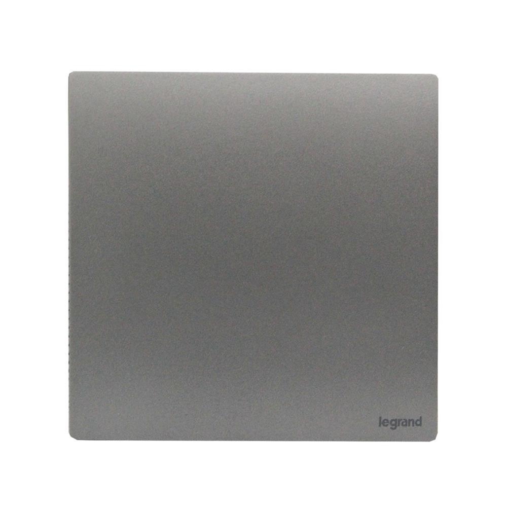 ชุดสวิตช์ 1 ทาง 1 ช่อง BTICINO MALLIA SENSES S281000DS สีเทา