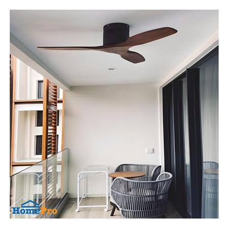 พัดลมไม่มีโคมไฟ MR.KEN 25-01786 40 นิ้ว สีดำ/น้ำตาลเข้ม_3