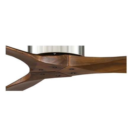 พัดลมไม่มีโคมไฟ MR.KEN 25-01008 52 นิ้ว สีเงิน/น้ำตาลเข้ม_1