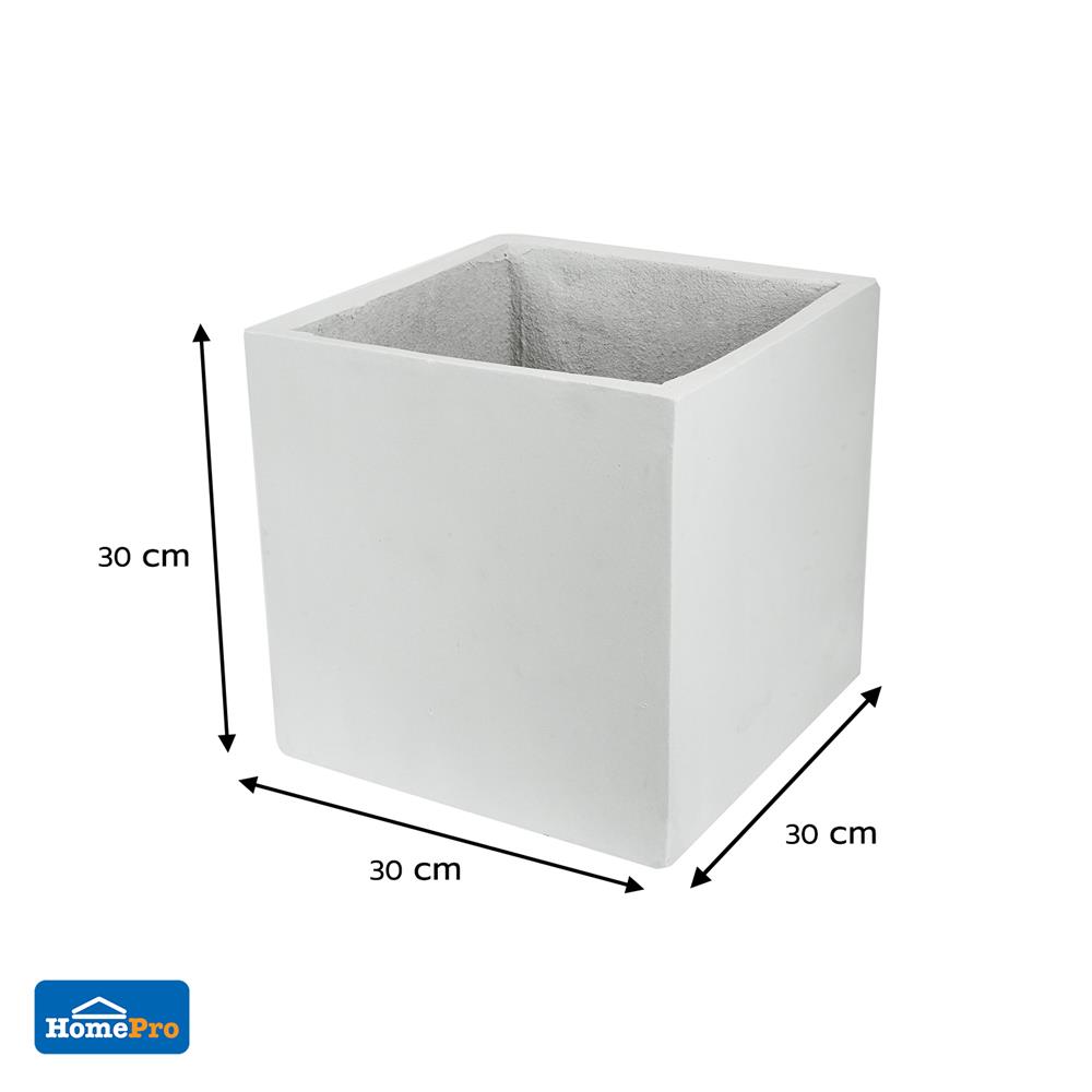 กระถางลูกเต๋า SPRING 30X30X30 ซม.