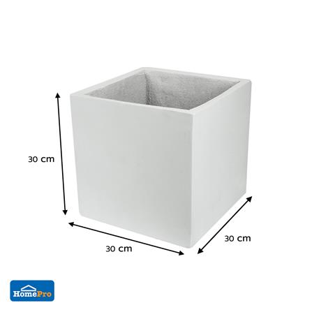 กระถางลูกเต๋า SPRING 30X30X30 ซม._5