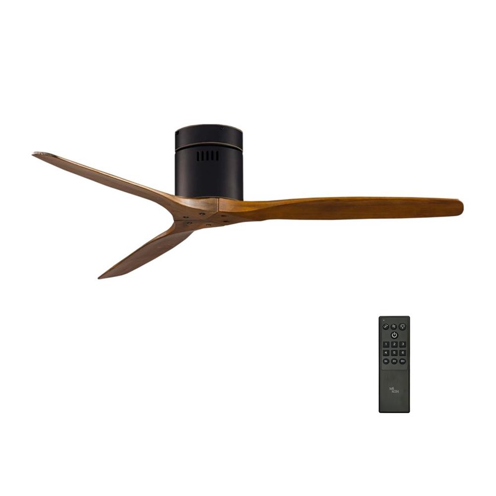 พัดลมไม่มีโคมไฟ MR.KEN 25-01613 60 นิ้ว สีน้ำตาลเข้ม