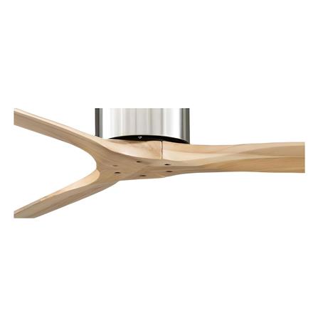 พัดลมไม่มีโคมไฟ MR.KEN 25-01644 52 นิ้ว สีน้ำตาล/เงิน_1