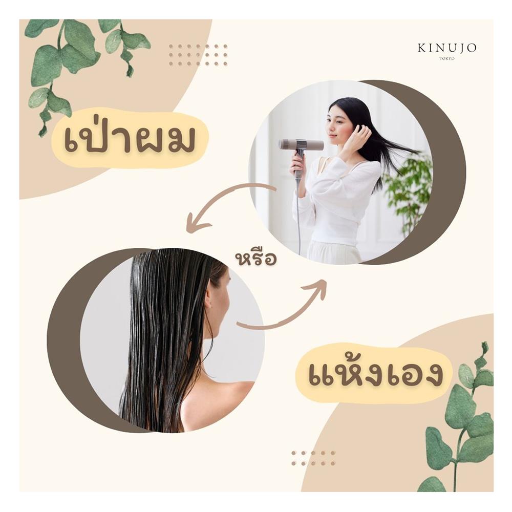 ไดร์เป่าผม KINUJO KH202 1,600 วัตต์ สี MOCHA