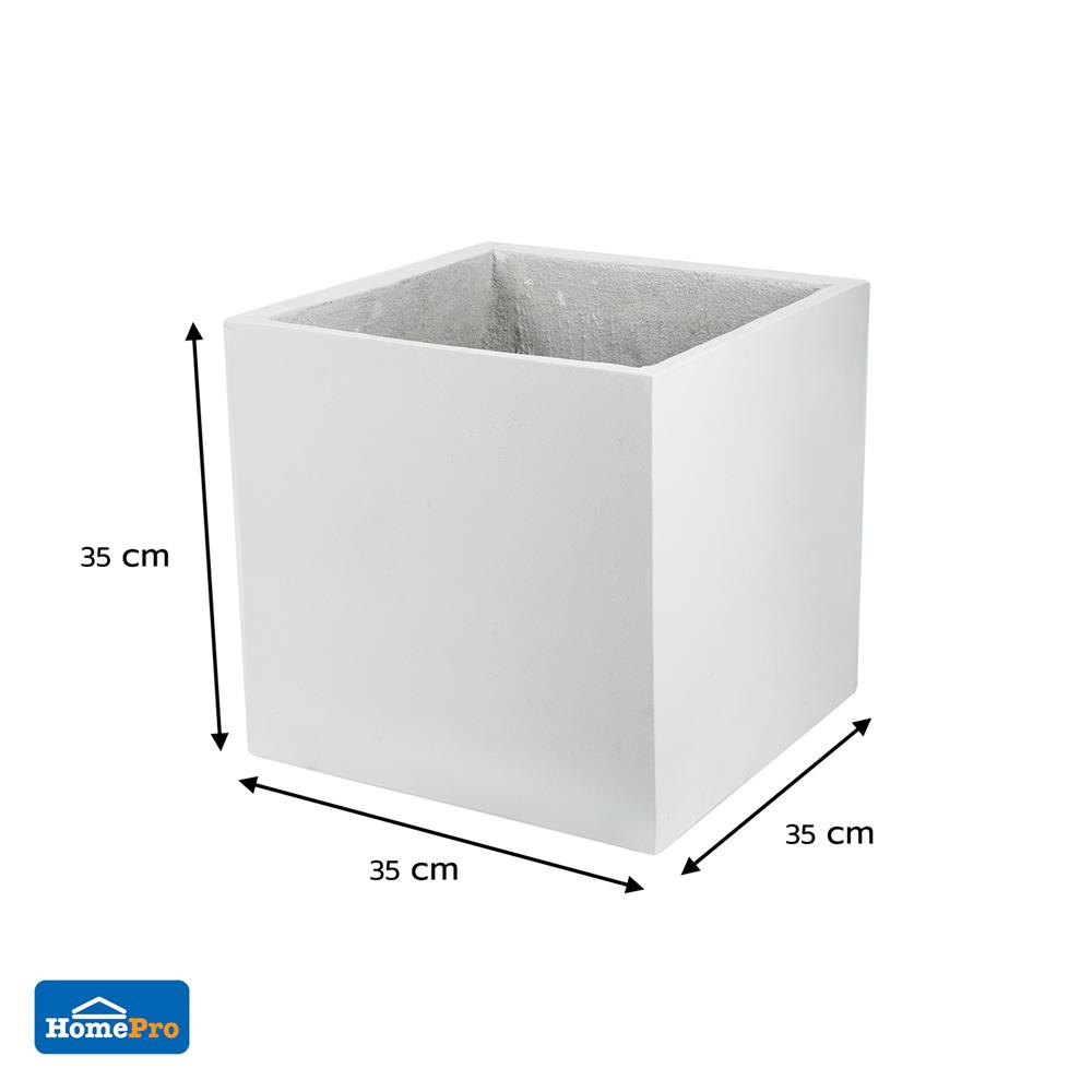 กระถางลูกเต๋า SPRING 35X35X35 ซม.