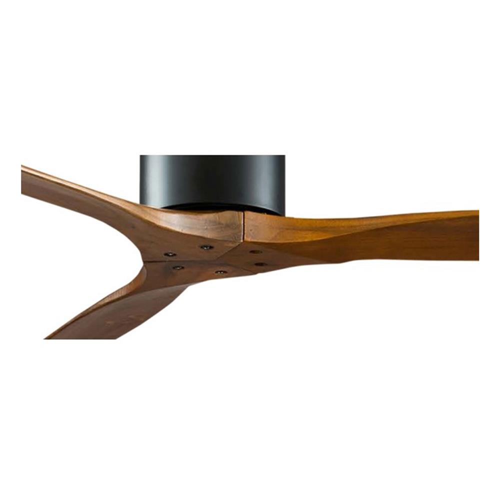 พัดลมไม่มีโคมไฟ MR.KEN 25-01611 52 นิ้ว สีดำ/น้ำตาลเข้ม