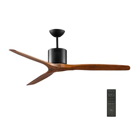 พัดลมไม่มีโคมไฟ MR.KEN 25-01611 52 นิ้ว สีดำ/น้ำตาลเข้ม_0