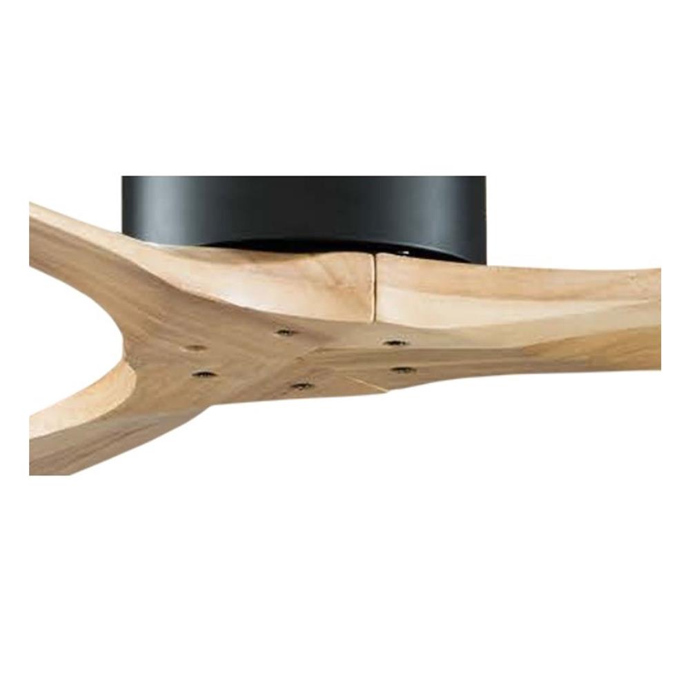 พัดลมไม่มีโคมไฟ MR.KEN 25-01346 52 นิ้ว สีดำ/น้ำตาล