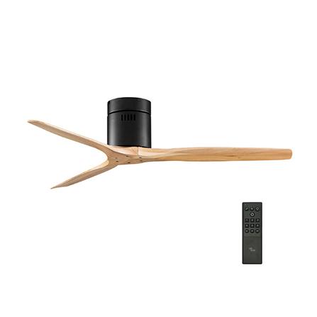 พัดลมไม่มีโคมไฟ MR.KEN 25-01346 52 นิ้ว สีดำ/น้ำตาล_0