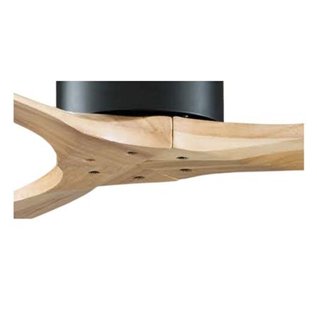 พัดลมไม่มีโคมไฟ MR.KEN 25-01346 52 นิ้ว สีดำ/น้ำตาล_1