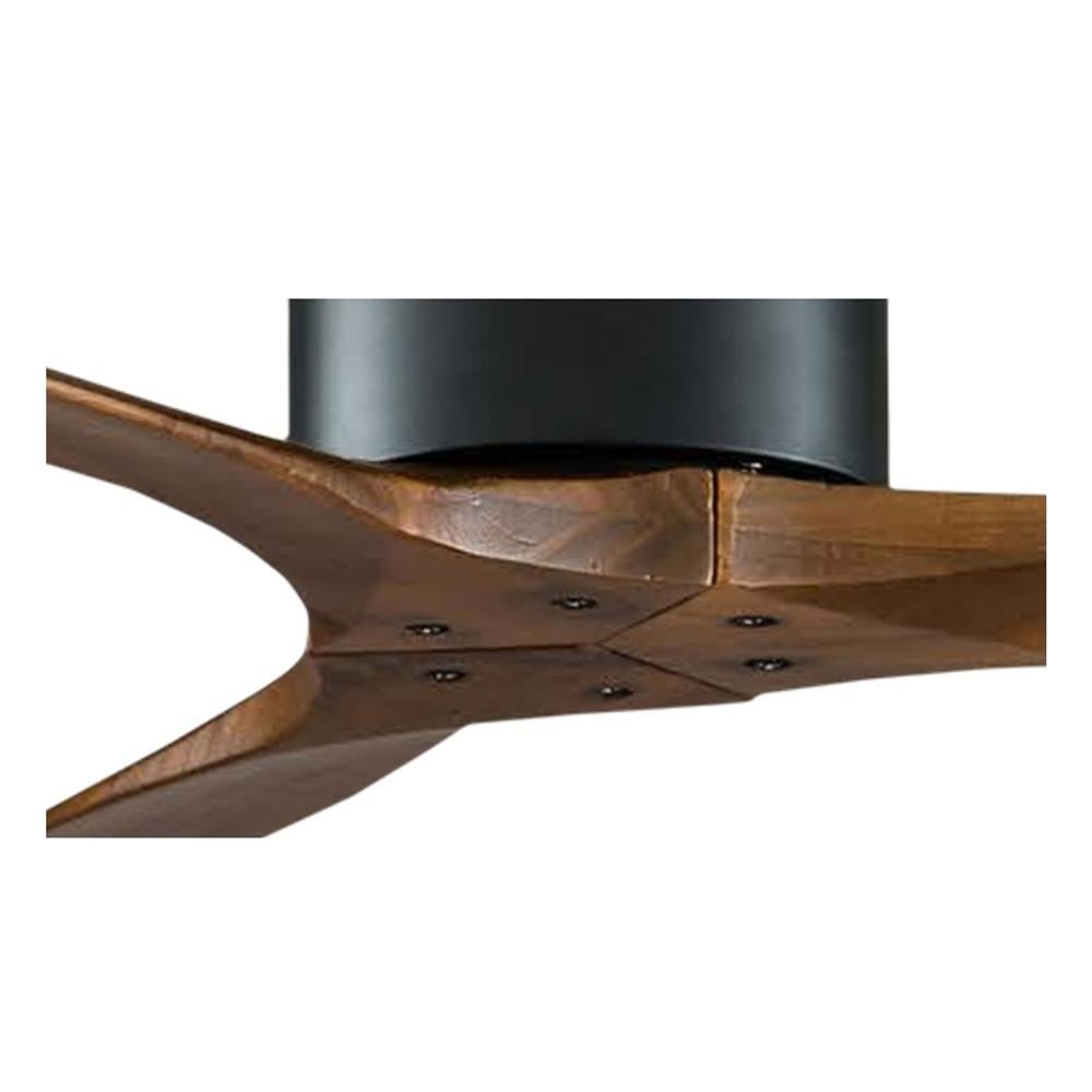 พัดลมไม่มีโคมไฟ MR.KEN 25-01035 52 นิ้ว สีดำ/น้ำตาลเข้ม