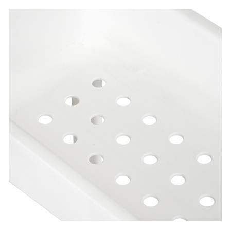 ชั้นพลาสติกแคบ 3 ชั้น STACKO MONO 48X18X76 ซม. สีขาว_2