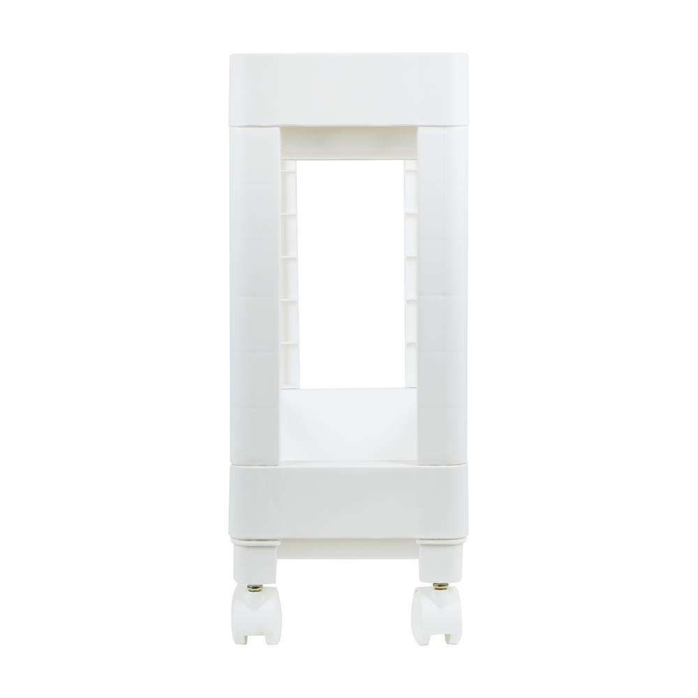 ชั้นวางของแคบ 2 ชั้น STACKO MONO 48X18X45 ซม. สีขาว