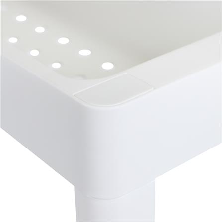 ชั้นวางของแคบ 2 ชั้น STACKO MONO 48X18X45 ซม. สีขาว_4