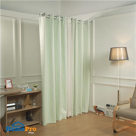 ผ้าม่าน EYELET HOME LIVING STYLE CARROLL UV 150X220 ซม. สีเขียว_3