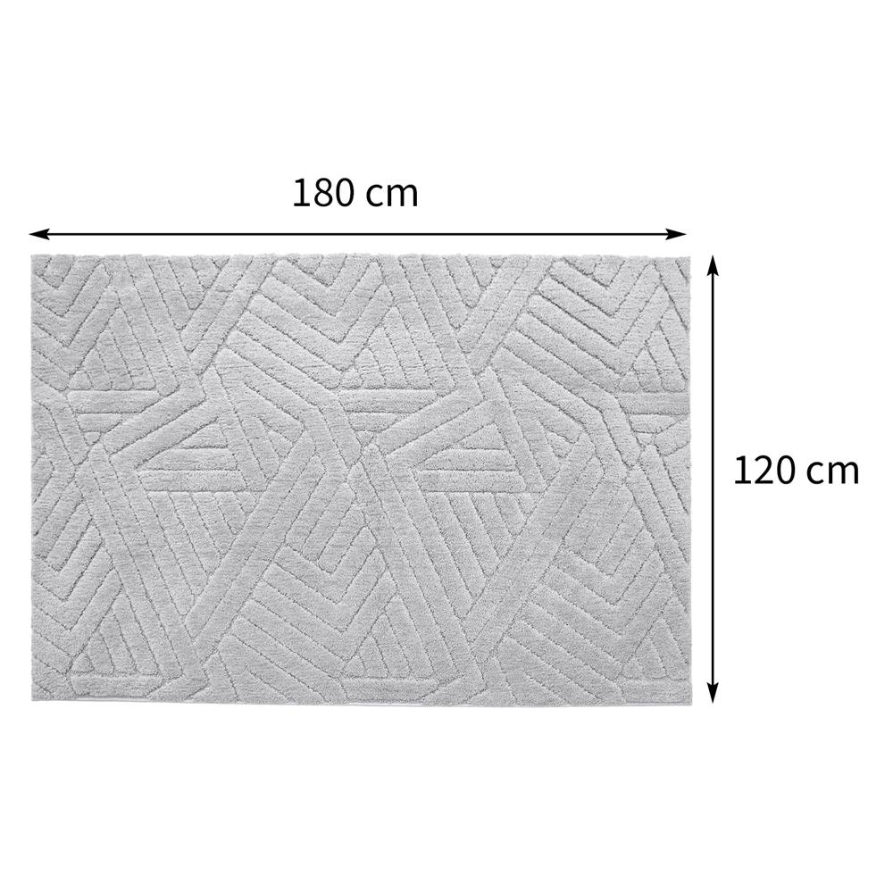 พรม HOME LIVING STYLE JAGGER 120X180 ซม. สีเทา