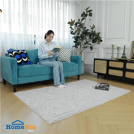 พรม HOME LIVING STYLE JAGGER 120X180 ซม. สีเทา_8