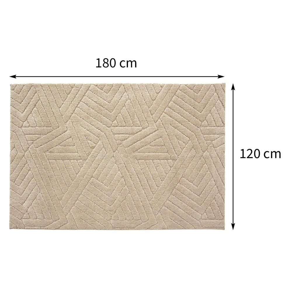 พรม HOME LIVING STYLE JAGGER 120X180 ซม. สีครีม