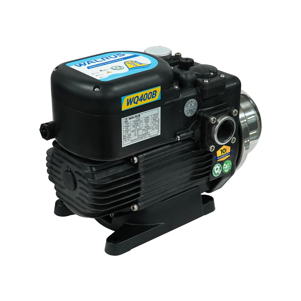 ปั๊มอัตโนมัติเสียงเงียบ WALRUS  WQ400B 370 วัตต์