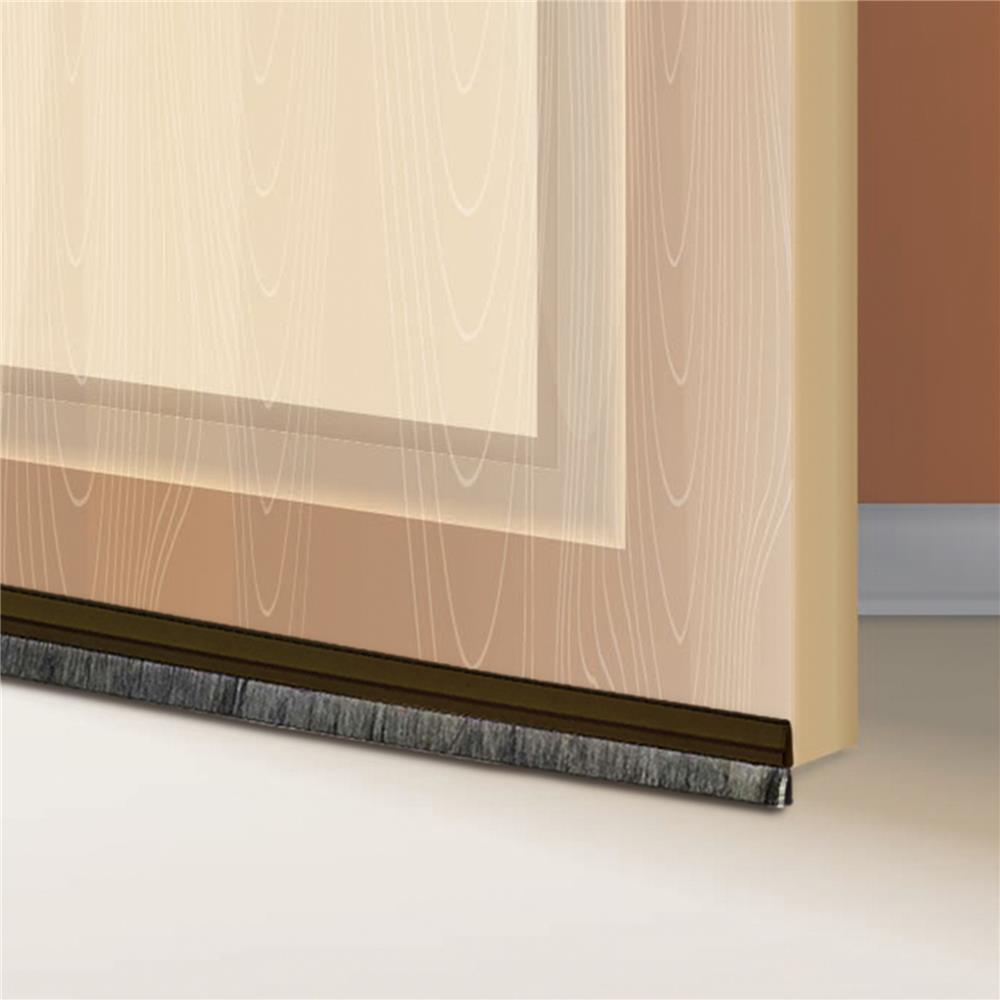 คิ้วกันแมลงแบบแปรง DEXZON BRUSH 15322 100 ซม. สีนํ้าตาล