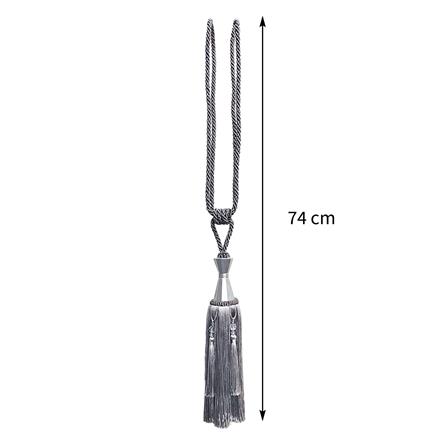 สายรวบม่าน HOME LIVING STYLE ERICA สีเทา_3