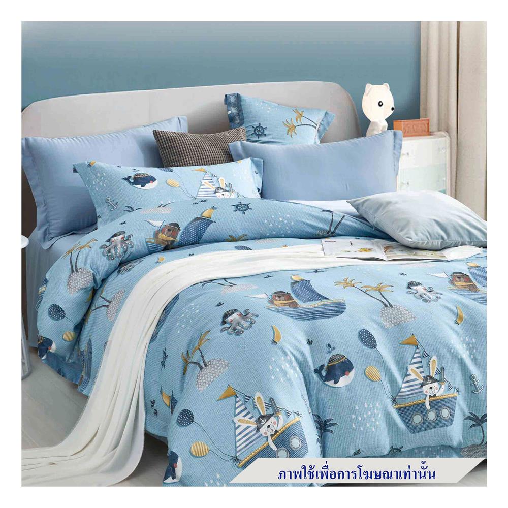 ชุดผ้าปูที่นอน 6 ฟุต 6 ชิ้น ESSE TENCEL 520T 5307