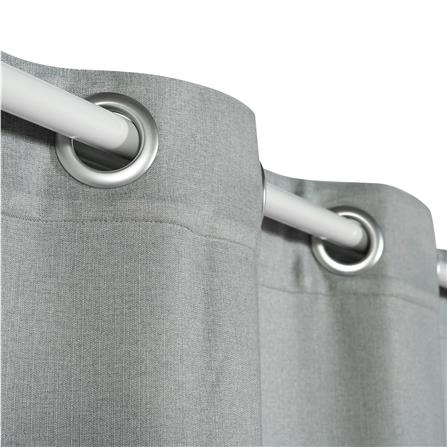 ผ้าม่าน EYELET HOME LIVING STYLE PELIGA UV 140X220 ซม. สีเทา_1
