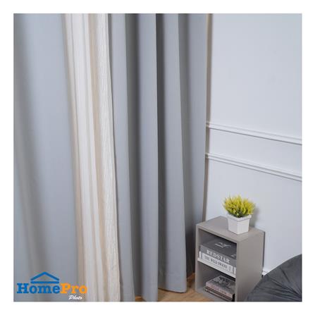 ผ้าม่าน EYELET HOME LIVING STYLE MOLLIE UV 150X220 ซม. สีเทา_3