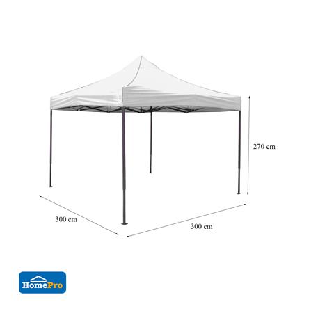 เต็นท์พับ ME LIVING 3X3 ม. สีขาว_6