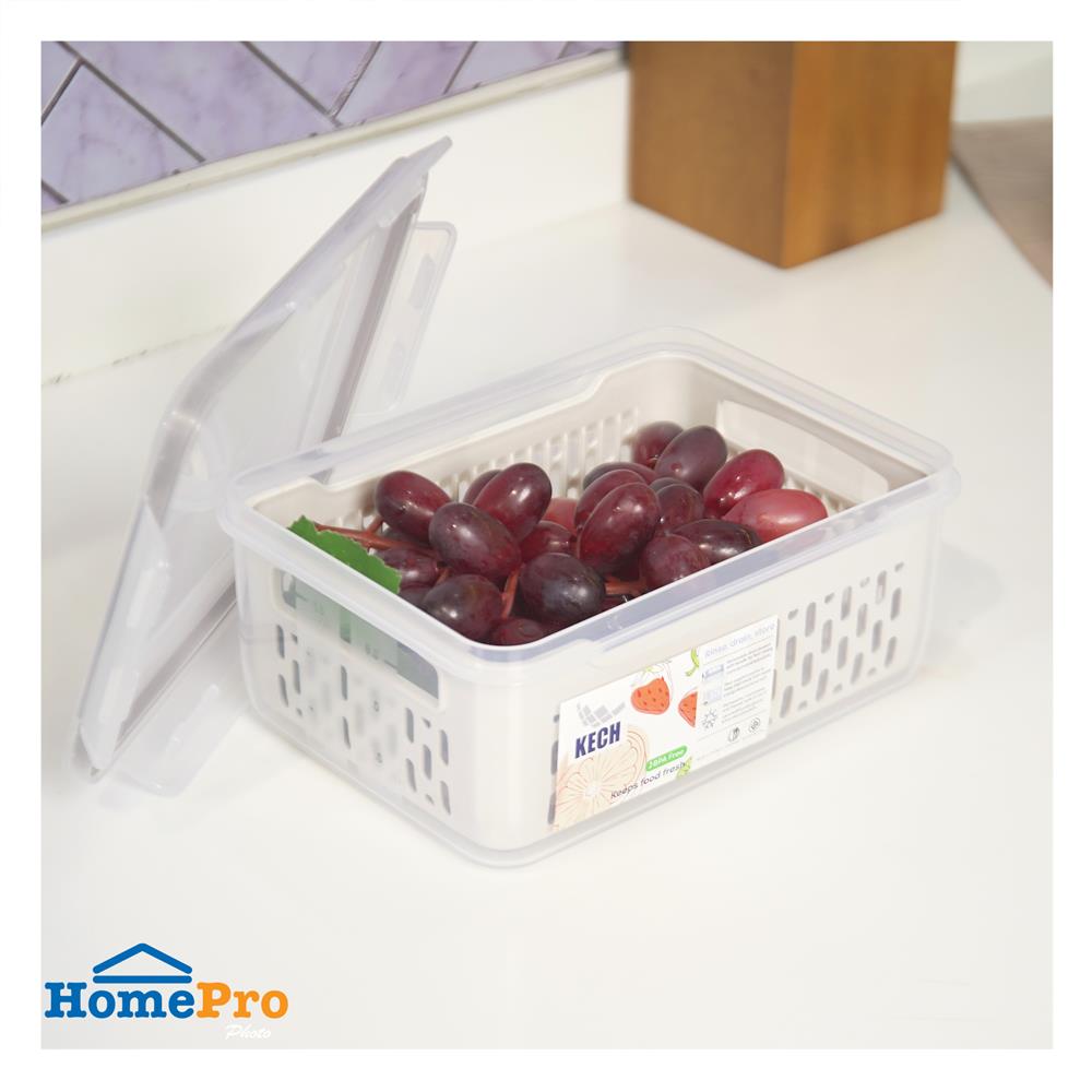 กล่องจัดเก็บในตู้เย็น KECH AIRY 2,000 มล.