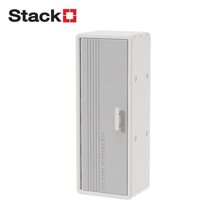 ตู้บานเปิด STACKO KIDDY 40.5X32X108 ซม. สีขาว_1