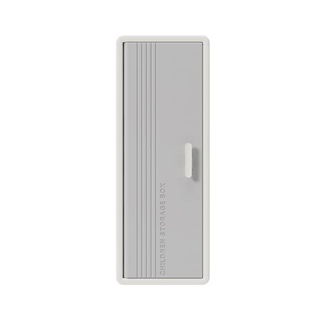 ตู้บานเปิด STACKO KIDDY 40.5X32X108 ซม. สีขาว_2