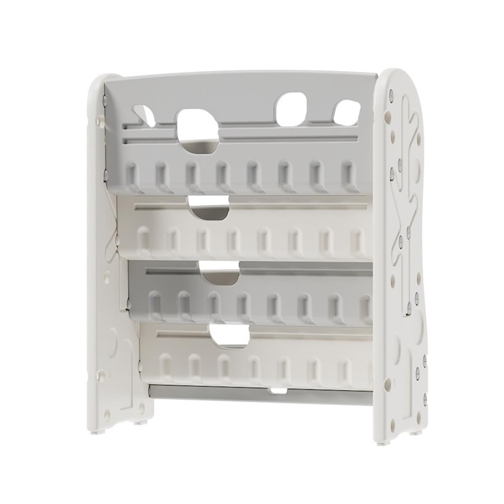 ชั้นวางหนังสือ 4 ชั้น STACKO KIDDY 80X36X92 ซม. สีขาว