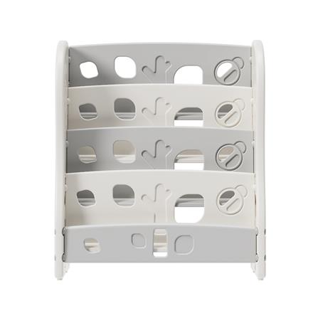 ชั้นวางหนังสือ 4 ชั้น STACKO KIDDY 80X36X92 ซม. สีขาว_1