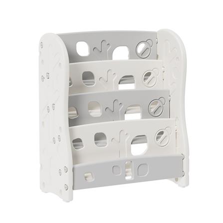 ชั้นวางหนังสือ 4 ชั้น STACKO KIDDY 80X36X92 ซม. สีขาว_2