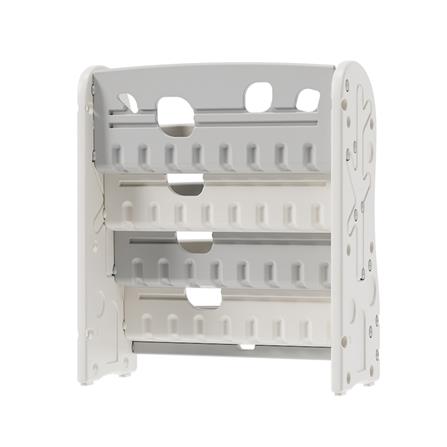 ชั้นวางหนังสือ 4 ชั้น STACKO KIDDY 80X36X92 ซม. สีขาว_3