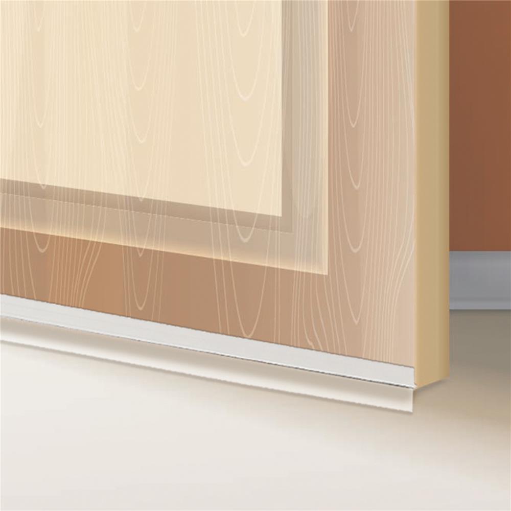 คิ้วกันแมลงแบบยาง DEXZON 15316 100 ซม. สีขาว