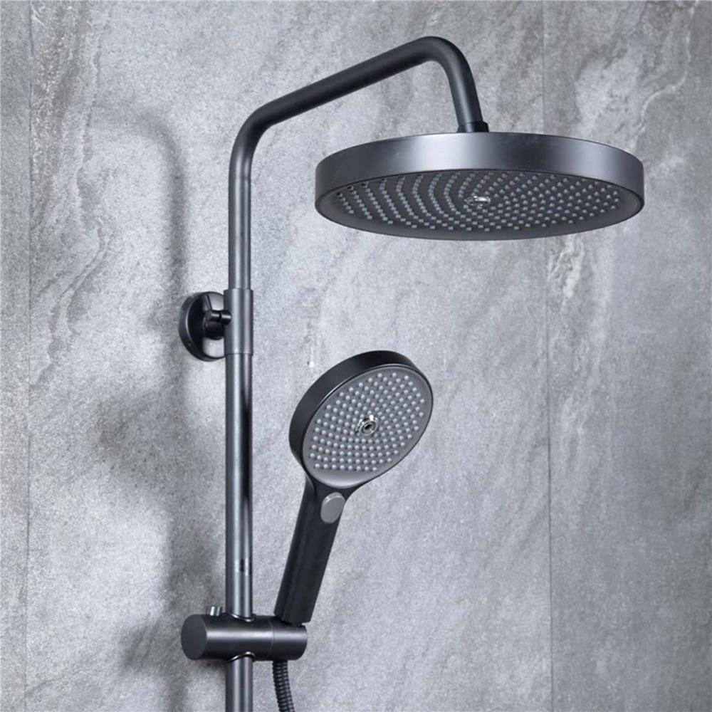 ฝักบัว RAIN SHOWER น้ำอุ่น RASLAND SUPREME-BLACK